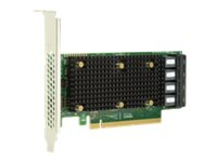 Broadcom HBA 9405W-16i - Contrôleur de stockage - 16 Canal - SATA 6Gb/s / SAS 12Gb/s - profil bas - PCIe 3.1 x16 05-50047-00