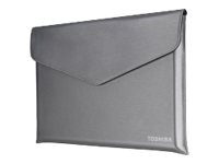 Toshiba Ultrabook Sleeve - Housse d'ordinateur portable - 13.3" - argent avec ligne de contour - pour Dynabook Toshiba Portégé A30, X30, Z30, Z30T; Satellite Z30, Z30t PX1856E-1NCA