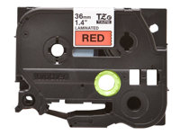 Brother TZe-461 - Noir sur rouge - Rouleau (3,6 cm x 8 m) 1 cassette(s) ruban laminé - pour Brother PT-H110; P-Touch PT-3600, 9700, D800, H110, P900, P950; P-Touch Cube XP PT-910 TZE-461