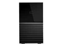WD My Book Duo WDBFBE0120JBK - Baie de disques - 12 To - 2 Baies - HDD 6 To x 2 - USB 3.1 (externe) WDBFBE0120JBK-EESN