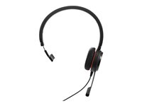 Jabra Evolve 30 II MS Mono - Micro-casque - sur-oreille - filaire - jack 3,5mm, USB-C - Certifié pour Skype for Business 5393-823-389