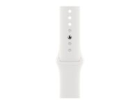 Apple - Bracelet pour montre intelligente - 45 mm - taille Regular - blanc MP7F3ZM/A