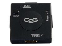 C2G 3-Port HDMI Auto Switch - Commutateur vidéo/audio - 3 x HDMI - de bureau 89051
