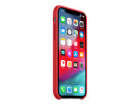 Apple (PRODUCT) RED - Coque de protection pour téléphone portable - silicone - rouge - pour iPhone XS MRWC2ZM/A