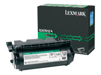 Lexmark - À rendement élevé - noir - original - remanufacturé - cartouche de toner LCCP - pour Lexmark T630, T632, T634, T634dtn-32, X630, X632, X634 12A7612