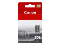 Canon PG-40 - Noir - originale - réservoir d'encre - pour FAX JX210; PIXMA iP1800, iP1900, iP2600, MP140, MP190, MP210, MP220, MP470, MX300, MX310 0615B001