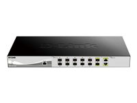 D-Link DXS 1210-12SC - Commutateur - intelligent - 10 x 10 Gigabit SFP+ + 2 x combo 10 Gigabit SFP+/RJ-45 - de bureau, Montable sur rack DXS-1210-12SC/E