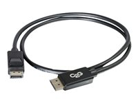 C2G 7m DisplayPort Cable with Latches 8K UHD M/M - 4K - Black - Câble DisplayPort - DisplayPort (M) pour DisplayPort (M) - 7 m - verrouillé - noir 84404