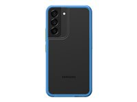 LifeProof SEE - Coque de protection pour téléphone portable - 50 % de plastique recyclé - bleu indéfectible - pour Samsung Galaxy S22 77-86670