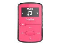 SanDisk Clip Jam - Lecteur numérique - 8 Go - rose SDMX26-008G-G46P
