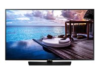Samsung HG49EJ670UB - Classe de diagonale 49" HJ670U Series TV LCD rétro-éclairée par LED - hôtel / hospitalité - Tizen OS 4.0 - 4K UHD (2160p) 3840 x 2160 - HDR - noir charbon HG49EJ670UBXEN