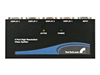 StarTech.com Répartiteur vidéo 350 MHz haute résolution 4 ports - Répartiteur video - 4 x VGA - de bureau ST124PROEU