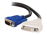 C2G - Rallonge de câble VGA - DVI-A (F) pour HD-15 (VGA) (M) - 2 m 81211