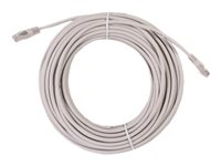 Uniformatic - Cordon de raccordement - RJ-45 (M) pour RJ-45 (M) - 20 m - SFTP - CAT 6a - Moulé - gris 23936