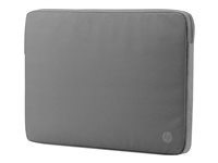 HP Spectrum - Housse d'ordinateur portable - 14" - noir gravité - pour HP 14; Chromebook 14; ENVY 13; ENVY x360; Pavilion 13; Pavilion x360; Spectre x360 M5Q09AA#ABB