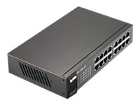 ZyXEL GS-1100-16 - Commutateur - non géré - 16 x 10/100/1000 - Ordinateur de bureau ZY-GS110016V2