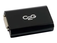 C2G USB 3.0 to DVI Video Adapter Converter - Adaptateur vidéo externe - USB 3.0 - DVI - noir 81931