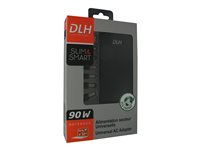 DLH - Adaptateur secteur - CA 100/240 V - 90 Watt - noir DY-AI3190