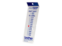 Brother ID1850 - 18 x 50 mm 12 étiquette(s) étiquettes d'identification - pour StampCreator PRO SC-2000, PRO SC-2000USB ID1850