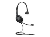 Jabra Evolve2 30 UC Mono - Micro-casque - sur-oreille - filaire - USB - Optimisé pour la CU 23089-889-979