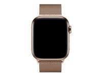 Apple 44mm Milanese Loop - Bracelet de montre pour montre intelligente - 150 - 200 mm - or - pour Watch (42 mm, 44 mm) MTU72ZM/A