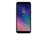 Samsung Galaxy A6 - 4G smartphone - double SIM - RAM 3 Go / Mémoire interne 32 Go - microSD slot - écran OEL - 5.6" - 1480 x 720 pixels - rear camera 16 MP - front camera 16 MP - noir SM-A600FZKNXEF