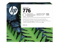 HP 776 - 500 ml - haute capacité - activateur de brillance - original - DesignJet - cartouche d'encre - pour DesignJet Z9+ Pro 1XB06A