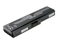 DLH - Batterie de portable (standard) (équivalent à : Toshiba PA3819U-1BRS, Toshiba PA3818U-1BRS, Toshiba PABAS178, Toshiba PA3817U-1BRS, Toshiba PABAS228, Toshiba PA3816U-1BRS, Toshiba PABAS227, Toshiba PABAS229, Toshiba PABAS230) - Lithium Ion - 6 cellules - 5200 mAh - 56 Wh - noir - pour Toshiba Satellite A665, C655, L630/037, L635, L640, L645, L670, L735, L750, L755, P755 TOBA1526-B056P4
