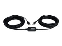 StarTech.com Cable USB 2.0 actif A vers B de 10 m - M/M - Câble USB - USB (M) pour USB type B (M) - USB 2.0 - 9.15 m - actif - noir - pour P/N: ICUSB232D USB2HAB30AC