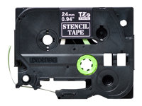 Brother STe-151 - Noir - rouleau (2,4 cm x 3 m) 1 cassette(s) ruban pour timbres - pour P-Touch PT-2470, 2730, 3600, 9700, E500, E550, PT-GL-200, PT-P700; P-Touch EDGE PT-P750 STE151
