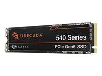 Seagate FireCuda 540 ZP2000GM3A004 - SSD - chiffré - 2 To - interne - M.2 2280 (recto-verso) - PCI Express 5.0 x4 (NVMe) - Self-Encrypting Drive (SED), TCG Opal Encryption 2.01 - avec 3 ans de Seagate Rescue Data Recovery ZP2000GM3A004