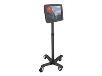 Compulocks Rolling VESA Medical Floor Stand Black For iPad Mini Tablet - Pied - pour tablette - métal - noir - pour Apple iPad mini 2 (2e génération); 3 (3ème génération); 4 (4ème génération) MCRSTDB235SMENB
