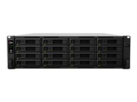 Synology RackStation RS4017XS+ - Serveur NAS - 16 Baies - rack-montable - SATA 6Gb/s - RAID 0, 1, 5, 6, 10, JBOD - RAM 8 Go - 10GBase-T - iSCSI - 3U RS4017XS+