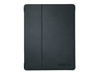 Mobilis C2 - Coque de protection pour tablette - cuir polyuréthane - noir - 9.7" - pour Apple iPad Air 2 010967