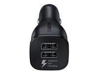 Samsung EP-LN920 - Adaptateur d'alimentation pour voiture - 2 A - 2 connecteurs de sortie (USB) - sur le câble : USB-C - noir - pour Galaxy S7 EP-LN920CBEGWW