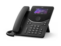 Cisco Desk Phone 9851 - Téléphone VoIP - avec Trusted Platform Module (TPM) 2.0 avec ID d'appelant/appel en instance - SIP, RTCP, RTP, SRTP, SDP - 46 lignes - noir de charbon DP-9851-K9=