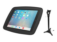Compulocks HyperSpace iPad 9.7 and Adjustable Height VESA Mount Security Floor Stand - Kit de montage (socle, enceinte) - pour tablette - noir - Interface de montage : 100 x 100 mm - pour Apple 9.7-inch iPad; 9.7-inch iPad Pro; iPad Air; iPad Air 2 147B260HSEBB