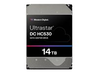 WD Ultrastar DC HC530 WUH721414AL5201 - Disque dur - chiffré - 14 To - interne (de bureau) - 3.5" (dans un support de 3,5") - SAS 12Gb/s - 7200 tours/min - mémoire tampon : 512 Mo - TCG Encryption 0F31051