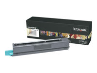 Lexmark - À rendement élevé - noir - original - cartouche de toner - pour Lexmark X925de, X925de 4, X925dte X925H2KG