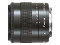 Canon EF-M - Objectif à zoom - 18 mm - 55 mm - f/3.5-5.6 IS STM - Canon EF-M - pour EOS Kiss M, M, M5, M50, M6, M6 Mark II 5984B005