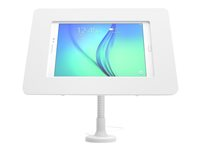 Compulocks Rokku Flex Arm iPad 9.7" / Galaxy Tab A 9.7" / S2 9.7" / S3 9.7" Counter Top Kiosk White - Boîtier - Anti-vol - pour tablette - verrouillable - aluminium de haute qualité - blanc - Taille d'écran : 9.7" - montable en surface - pour Samsung Galaxy Tab A (9.7 "), Tab S2 (9.7 "), Tab S3 (9.7 ") 159W260ROKW