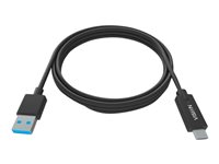 Vision Professional - Câble USB - USB type A (M) pour 24 pin USB-C (M) - USB 3.1 - 2 m - noir TC 2MUSBCA/BL