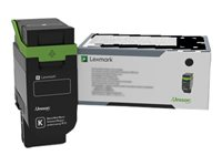 Lexmark - Noir - original - boîte - cartouche de toner LCCP - pour Lexmark CS632dwe, CX635adwe 75M0X10