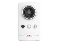 AXIS Companion Cube LW - Caméra de surveillance réseau - couleur (Jour et nuit) - 2 MP - 1920 x 1080 - 1080p - montage M12 - iris fixe - Focale fixe - audio - sans fil - Wi-Fi - LAN 10/100 - MJPEG, H.264, MPEG-4 AVC - CC 4,75 - 5,25 V 0892-002