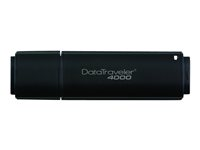 Kingston DataTraveler 4000 - Managed - Clé USB - chiffré - 32 Go - USB 2.0 - FIPS 140-2 Level 2 - Conformité TAA DT4000M/32GB