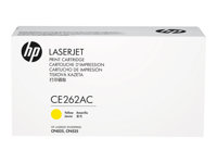 HP CE262AC - Jaune - originale - LaserJet - cartouche de toner (CE262AC) Contract - pour Color LaserJet Enterprise CP4025dn, CP4025n, CP4525dn, CP4525n, CP4525xh CE262AC