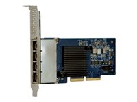 Intel I350-T4 ML2 Quad Port GbE Adapter for IBM System x - Adaptateur réseau - ML2 - Gigabit Ethernet x 4 - pour System x3750 M4; x3850 X6; x3950 X6 00D1998
