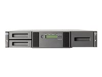 HPE StoreEver MSL2024 Ultrium 6250 - Bibliothèque de bandes - 60 To / 150 To - logements : 24 - LTO Ultrium (2.5 To / 6.25 To) x 1 - Ultrium 6 - nombre maximum de lecteurs : 2 - Canal à fibre optique - rack-montable - 2U - lecteur de codes barres, chiffrement - Top Value Lite M9A07A