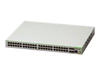 Allied Telesis CentreCOM FS980M/52PS - Commutateur - C3 - Géré - 48 x 10/100 (PoE+) + 4 x 1000 Base-X SFP (liaison montante) - Montable sur rack - PoE+ (375 W) AT-FS980M/52PS-50