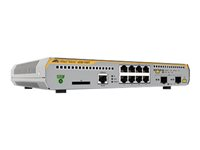 Allied Telesis AT x230-10GT - Commutateur - C2+ - Géré - 8 x 10/100/1000 + 2 x Gigabit SFP - de bureau, Montable sur rack AT-X230-10GT-50